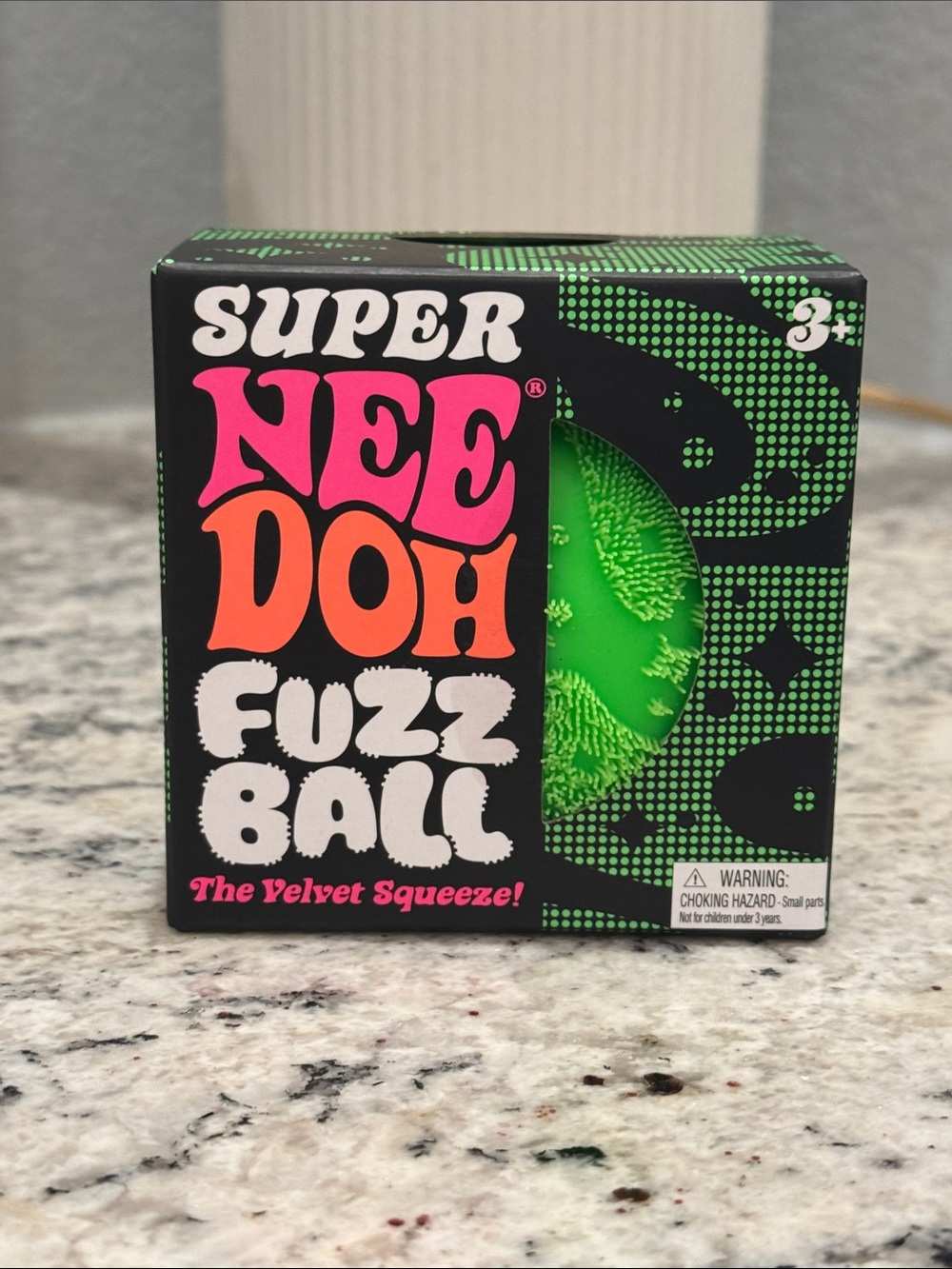 New Nee Doh Large Fuzz Ball - Green